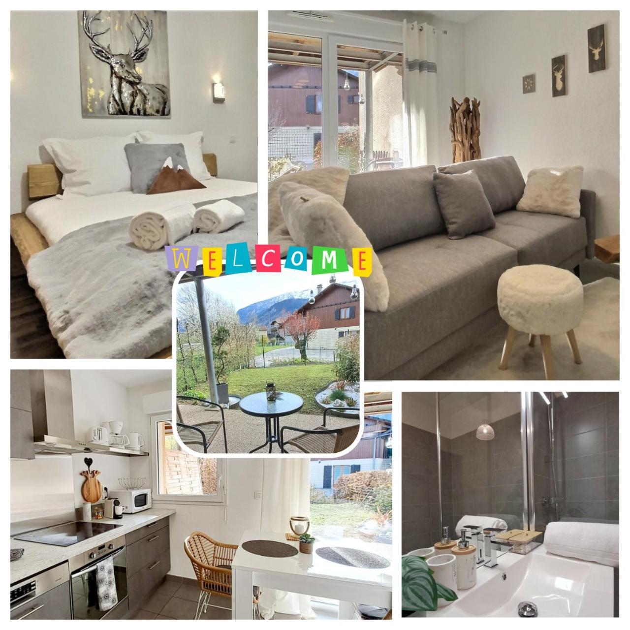 Snow Home By So'Serenityhome-Jardin-Parking-Calme Marignier Luaran gambar